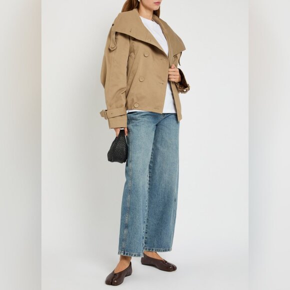 Acne Studios Oriso double-breasted twill jacket - Picture 1 of 14